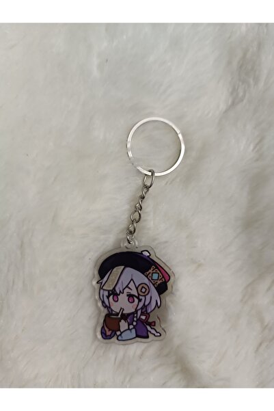 mertfigur حلية حقيبة مفاتيح أنيمي من الأكريليك من جينشين (4 سم)