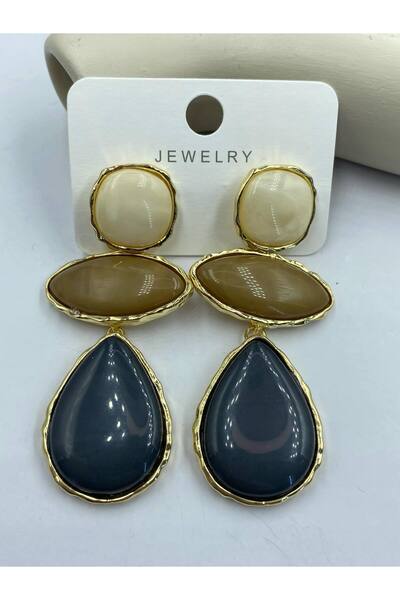 Bluw Jewelry Sallantılı Modern Vintage Küpe