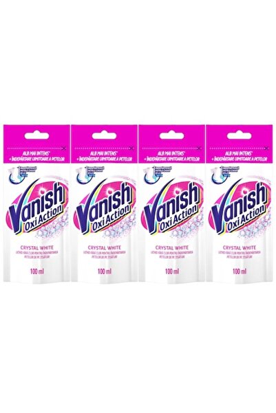 Vanish Liquid Stain Remover Set 4 x 100ml (White)