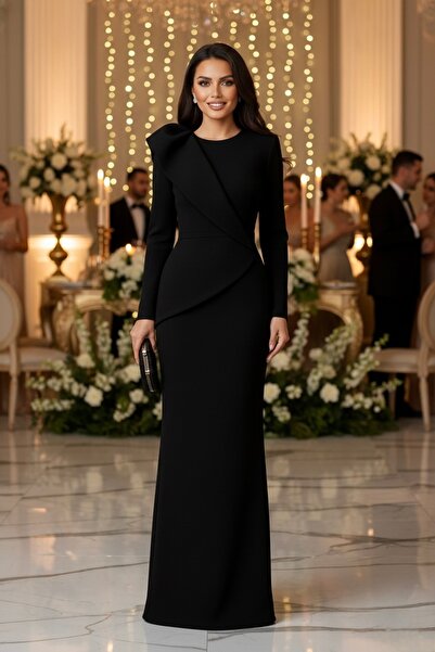 Sultan Ekşioğlu Korse likralı özel tasarım abiye elbise