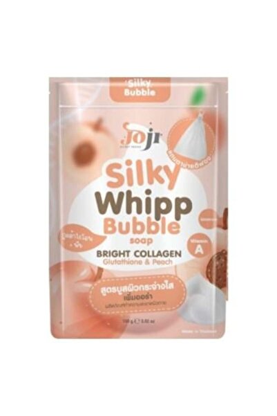 Joji Silky Web Bubbling Brightening Soap with Collagen, Glutathione & Peach -...