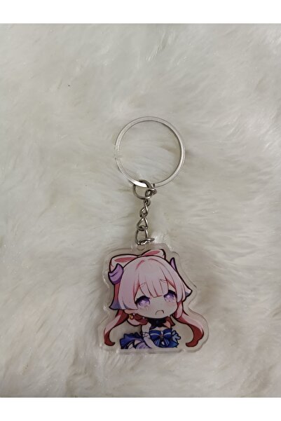 mertfigur Genshin Acrylic Anime Keychain Bag Ornament (4 cm)