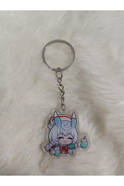 mertfigur Genshin Acrylic Anime Keychain Bag Ornament (4 cm)