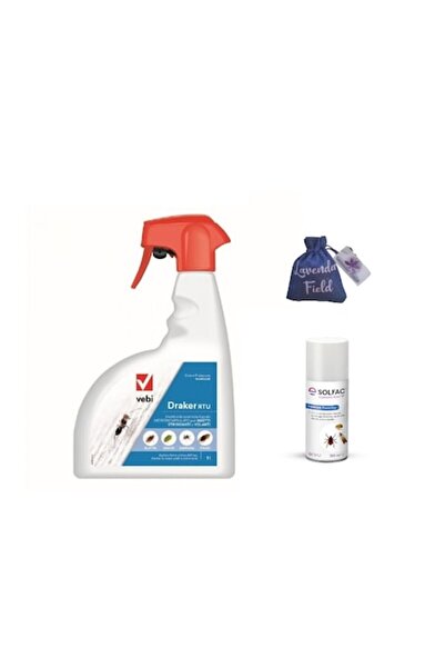 Bayer Solfac Automatic Forte 150 ml + Draker RTU 1 L – insecticide for cockroaches, bedbugs, ticks, mosq