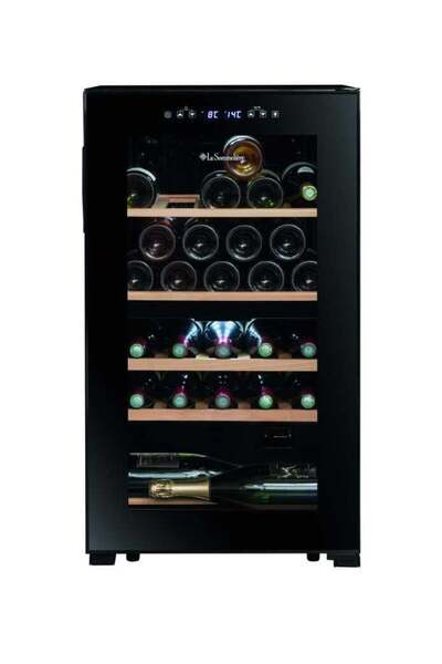 LA SOMMELIERE Service Solo Şarap Dolabı, 32 Şişe Kapasiteli Sls32dzbl