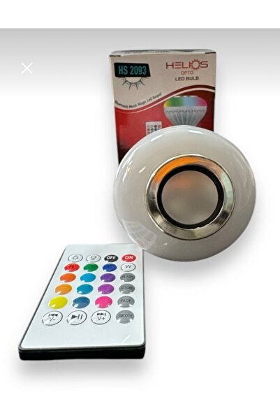 Helios 9W Bluetooth Hoparlörlü Rgb Led Ampül