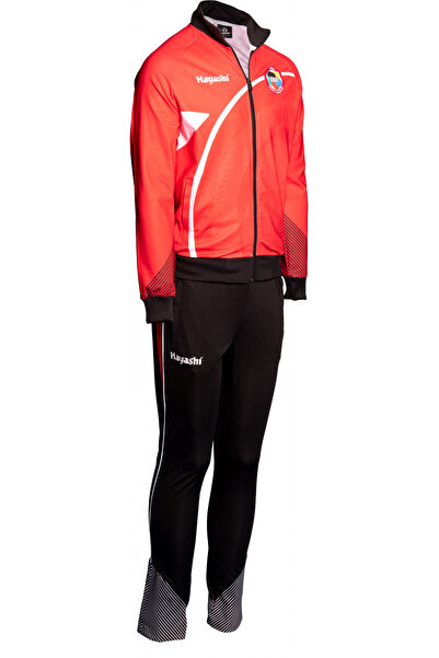 Hayashi Trening “Yorokobi”, aprobat WKF, Hayashi, Rosu-Negru, XL