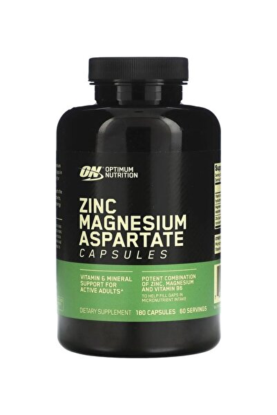 Optimum Nutrition زنك مغنيسيوم أسبارتات، 180 كبسولة