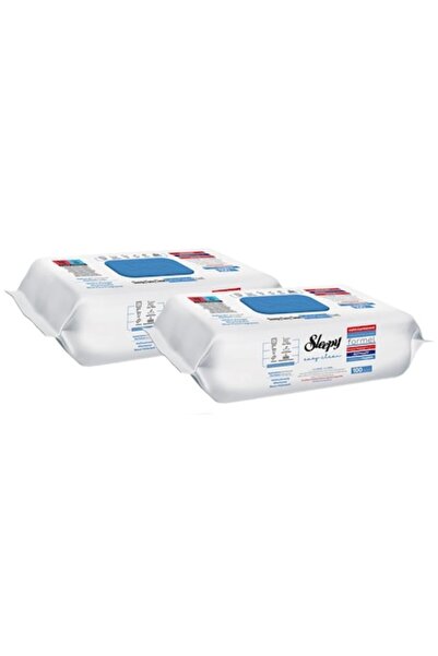 Sleepy Set 2 x Șervețele Umede Easy Clean Multisuprafete cu înălbitor, 100 bu...