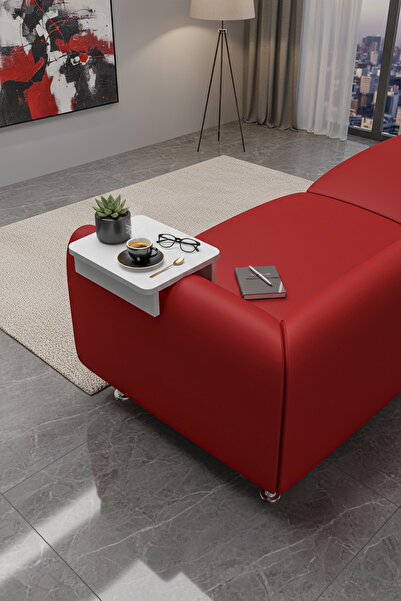 PDMPOİNT DOLAP MARKET Bentley Yan Sehpa Ayarlanabilir Dikdörtgen Dekoratif Mo...