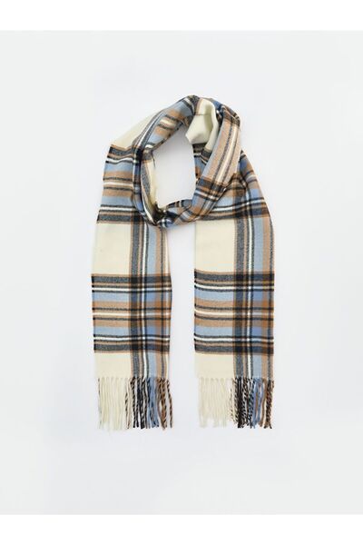 LC Waikiki LCW ACCESSORIES Plaid Patterned Women's Scarf