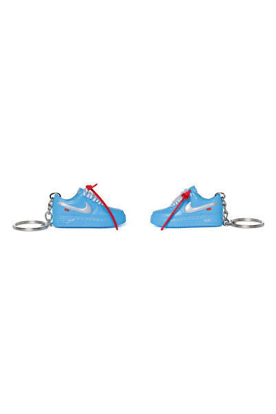 Air Force 1 Low x OW MCA University Blue Set Keychains