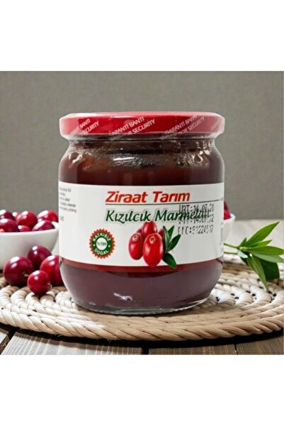 Ziraat Tarım ŞEKER İLAVESİZ KIZILCIK MARMELATI (450 GR)