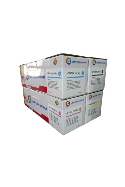 TCT.KSA طقم خراطيش حبر 201A ملون