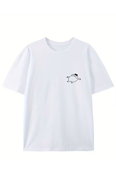 LELVANİ تي شيرت مطبوع عليه نمط الضفدع الكاذب للجنسين