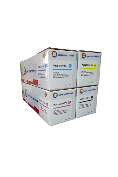 TCT.KSA طقم خراطيش حبر 415A ملون