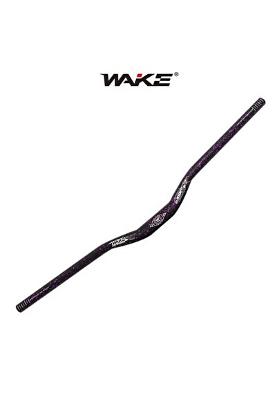 Wake Alüminyum Kamuflaj Siyah / Mor 31.8 780mm Riser Mtb Gidon
