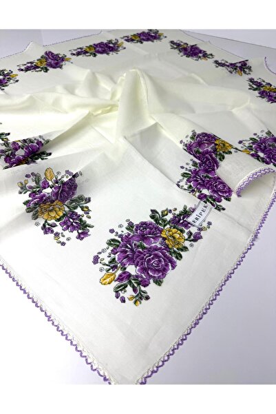 Eripek Bumbac organic brodat pentru scris - 06084-13