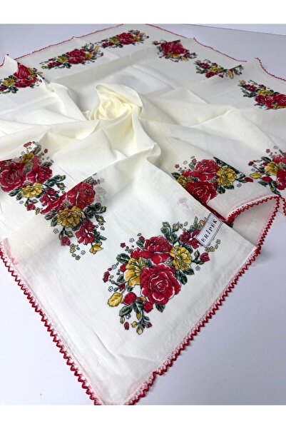 Eripek Bumbac organic brodat pentru scris - 06084-18