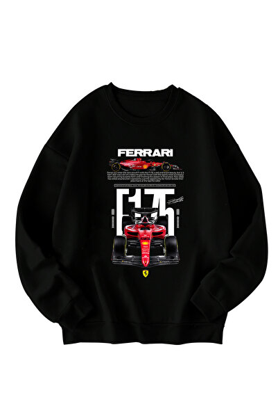 SVART WEAR سترة F1 لاندو نوريس مطبوع قصة فضفاضة للجنسين