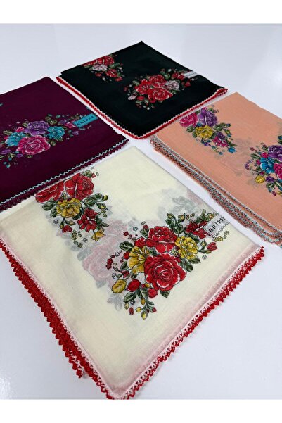 Eripek Quartet Embroidered Cotton Cheesecloth Set- 06086-08
