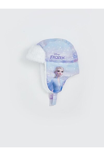 LC Waikiki LCW ACCESSORIES قبعة ثلج للفتيات بطبعة فروزن