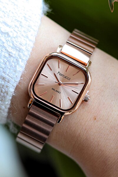Ferrucci Çelik Kadın Kol Saati Premium Kolleksiyon Yeni Sezon