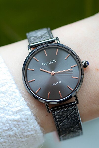 Ferrucci Çelik Kadın Kol Saati Premium Kolleksiyon Yeni Sezon