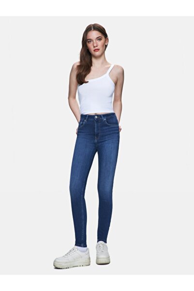 Ltb Slim Fit White Undershirt with Straps