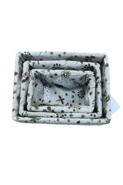 Generic Elegant and Practical 3-Piece Storage Basket Set