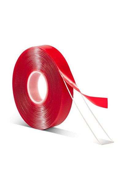 3M Çift Taraflı Vhb Bant Şeffaf - 33 Metre, 9 Milimetre - Yüksek Tutuş & Isıya Dayanıklılık