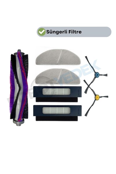 robotyedek Fakir Robert RS 780 Kompatibilni rezervni set četkica i filtera - ...