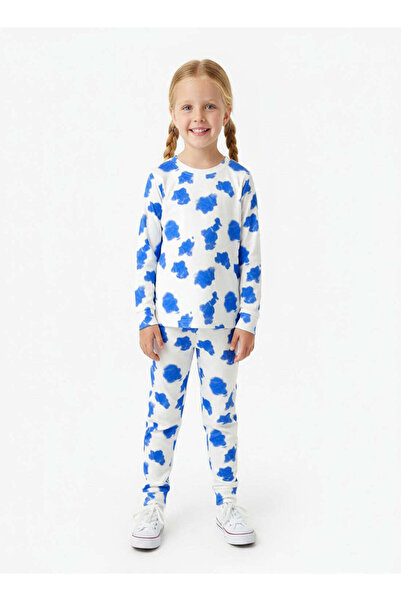 Babyqlo cool-blue-tie-dye-activewear-2-piece-set-for-girls