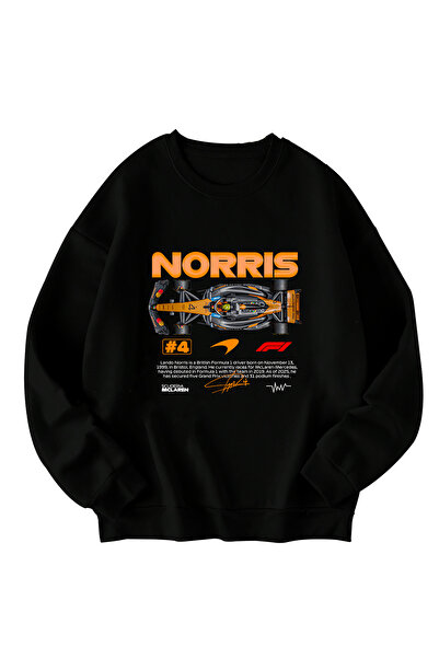 SVART WEAR Lando Norris cu imprimeu supradimensionat Hanorac unisex tricou