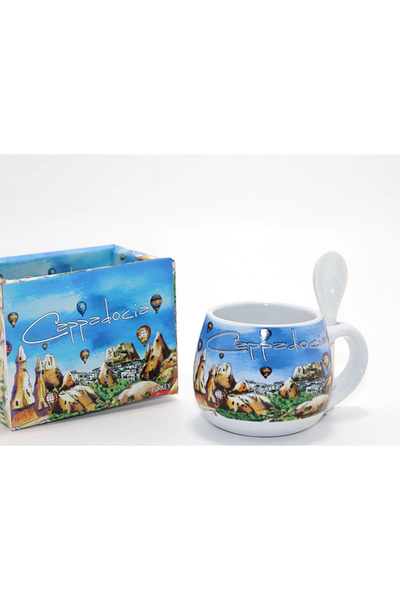 Livenda Local Coffee Cup with Spoon Single Liv1885