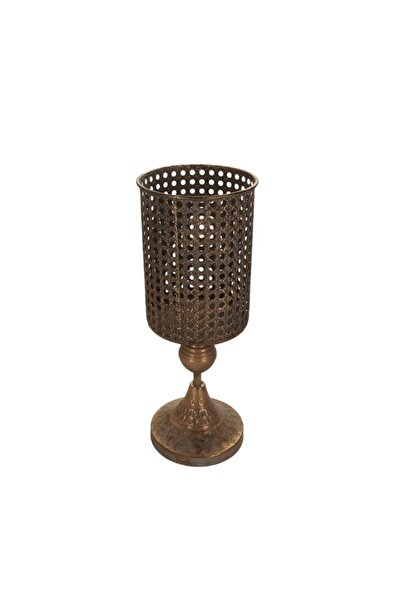 Porland Noor Altın Mumluk 37cm