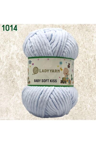 Hobimos Lady Yarn Baby Soft Kiss Kadife 100 Gram 120 Metre El Örgü Ipi