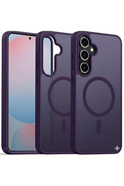 Kipgsm Samsung Galaxy A36 Uyumlu Kılıf Magsafe Kablosuz Şarj Destekli Yumuşak...