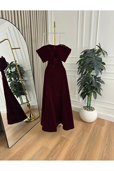 rovan فستان سهره عودي فخم