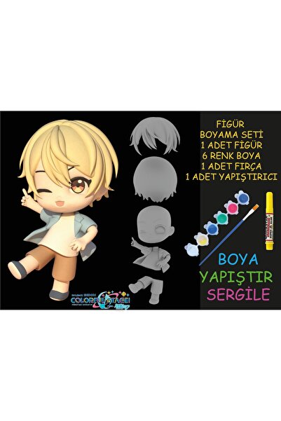 nihonwosekai Hatsune Miku Colorful Pjsekai Anime Figürü Boyama Seti Tenma Tsu...