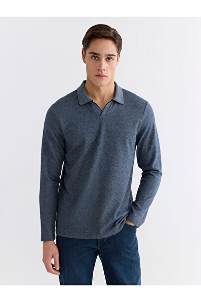 LC Waikiki Hanorac pentru bărbați cu guler polo clasic LCWAIKIKI