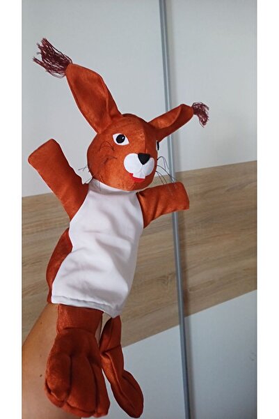 Pop Carmen Ramona Squirrel hand puppet/marionette from Tamira