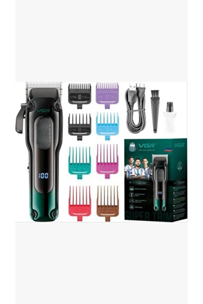 SMP VGR V-013 Profesyonel Berber Saç Kesme Makinesi 2000mAh Lityum Pil, Ayarl...