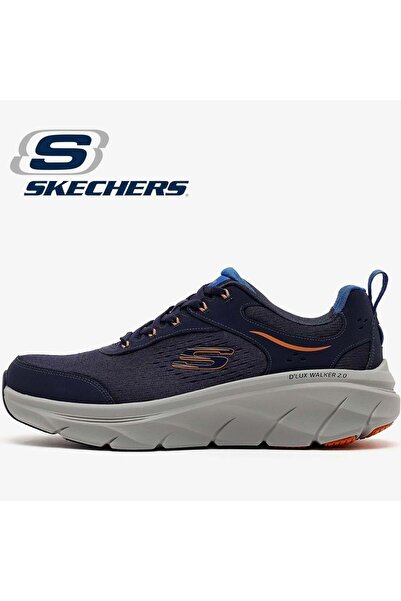 SKECHERS حذاء رياضي رجالي D'lux Walker 2.0 Durven 232715 باللون الأزرق الداكن