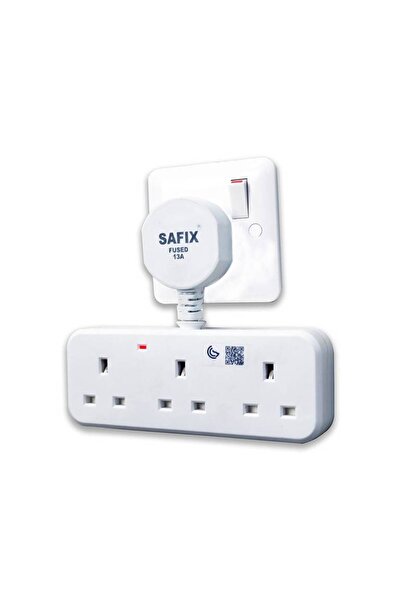 Safex 3-Socket Electrical Distributor SAD 13 UK