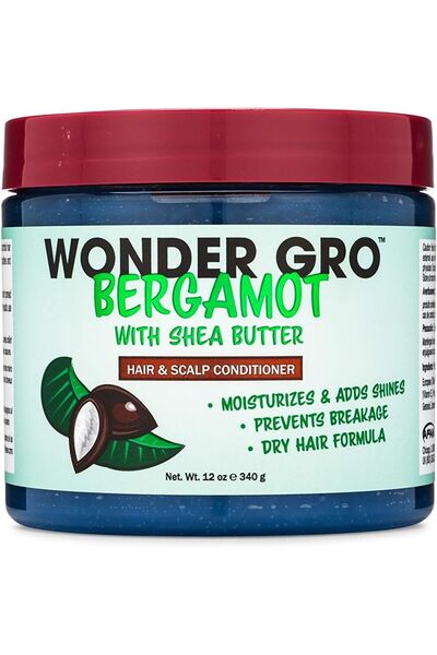Wonder Gro بلسم للشعر وفروة الرأس بخلاصة البرغموت وزبدة الشيا، 12 أونصة