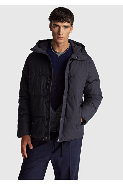 United Colors of Benetton Palton gonflabil pentru bărbați, albastru marin, cu...