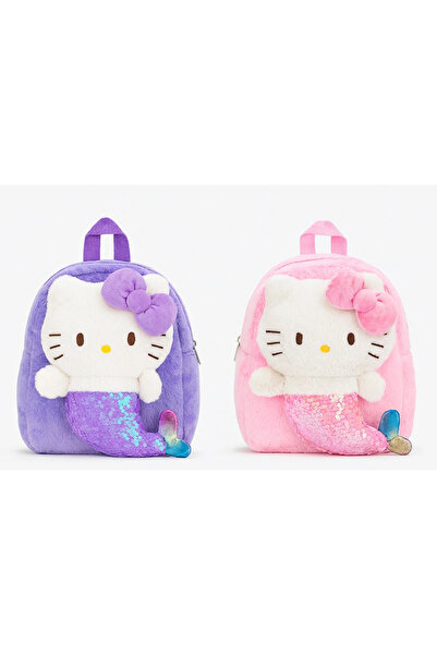 Livenda Rucsac de pluș Hello Kitty sirenă Alk3003
