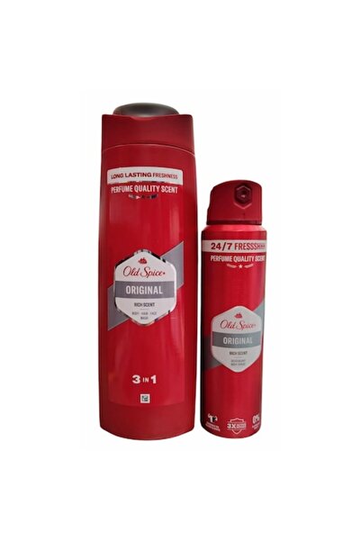 Old Spice Original Shower Gel 400 ml + Original Deodorant Spray 150 ml