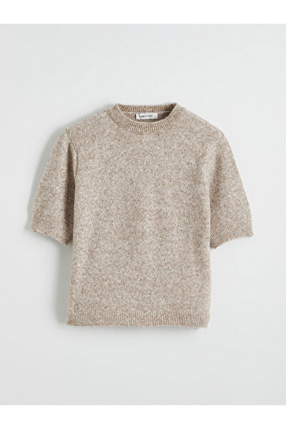 LC Waikiki Lcw Visionbeige Crew Neck Women's Knitwear Sweater